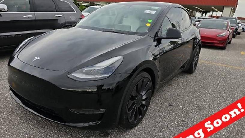 TESLA MODEL Y 2021 5YJYGDEF3MF258720 image